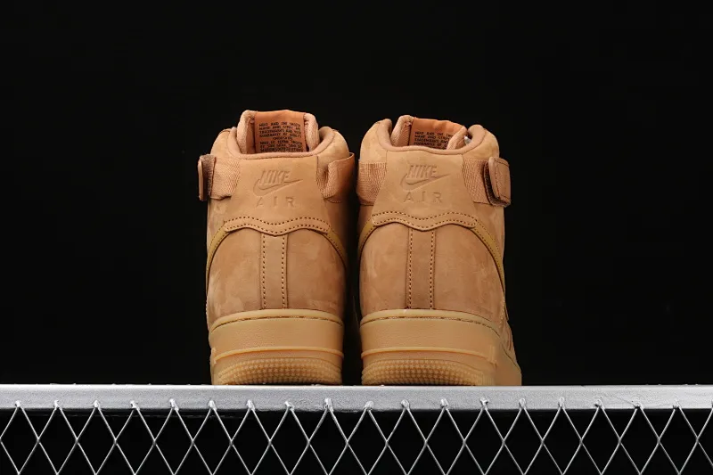 All categories Nk Air Force 1 Air Force series Nk Air Force 1 High Air Force high top Nk Air Force 1 High '07 2019 new version of wheat color Air Force One high top sneakers CJ9178-200